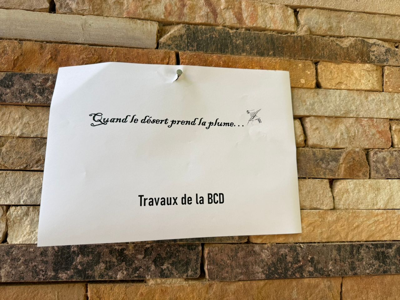 Quand le désert prend la plume 9